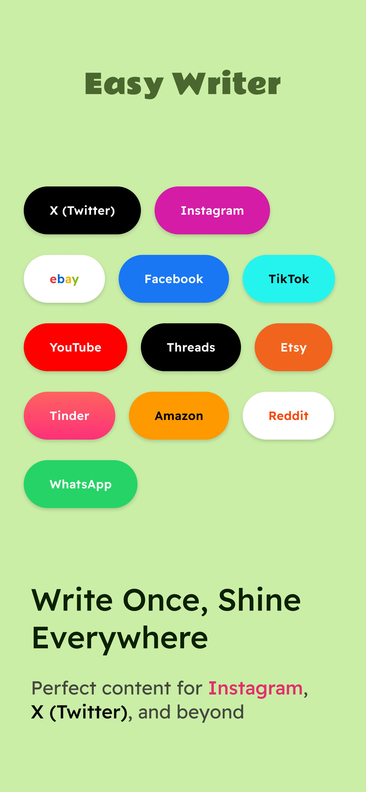 Easy Writer - AI Writing Agent