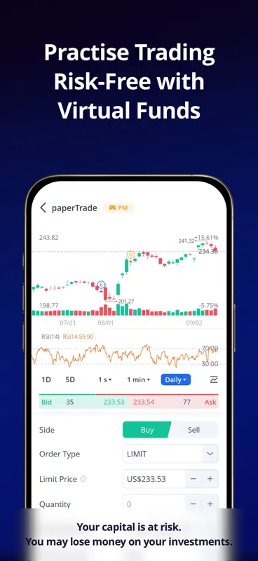 Webull: Invest. Trade. screenshot 9 of 9