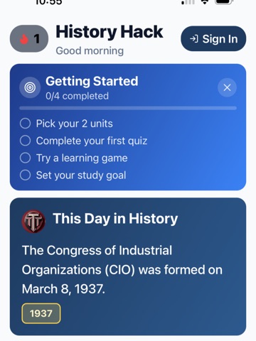 U.S. History Hack 1877-Present iPad screenshot