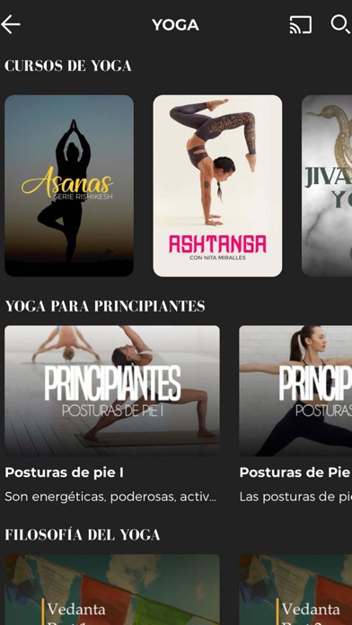 Televisión Consciente - Yoga Screenshot