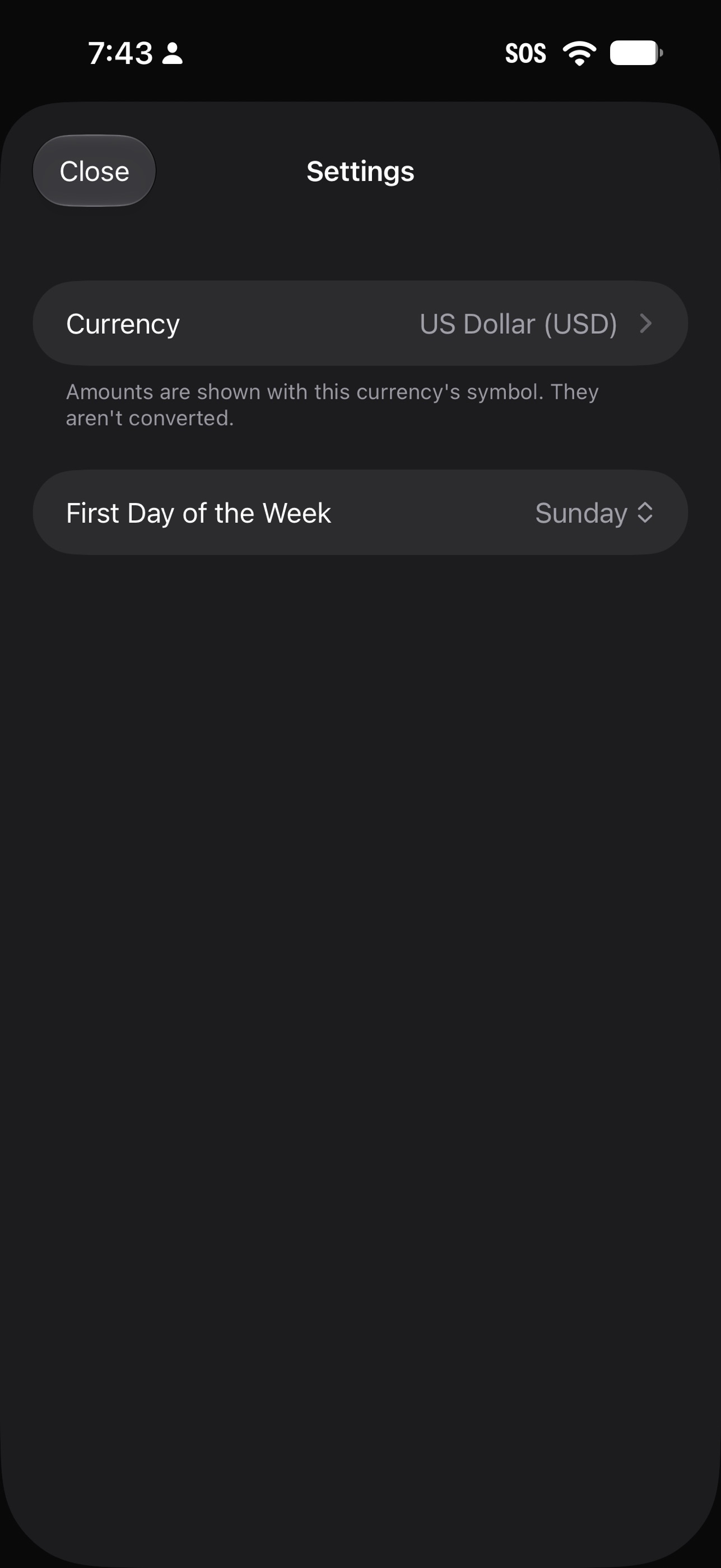 Screenshot 8 of Onyx Bill Organizer