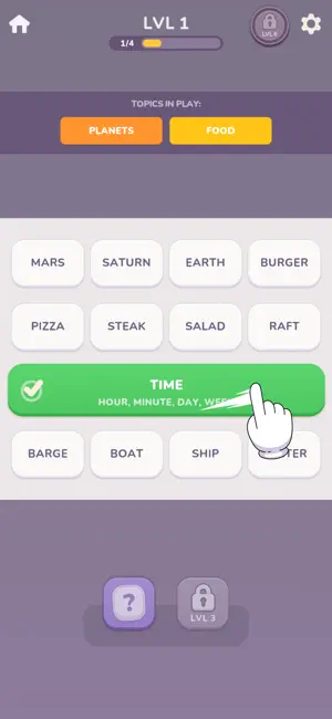 Association Master: Word Game screenshot 1