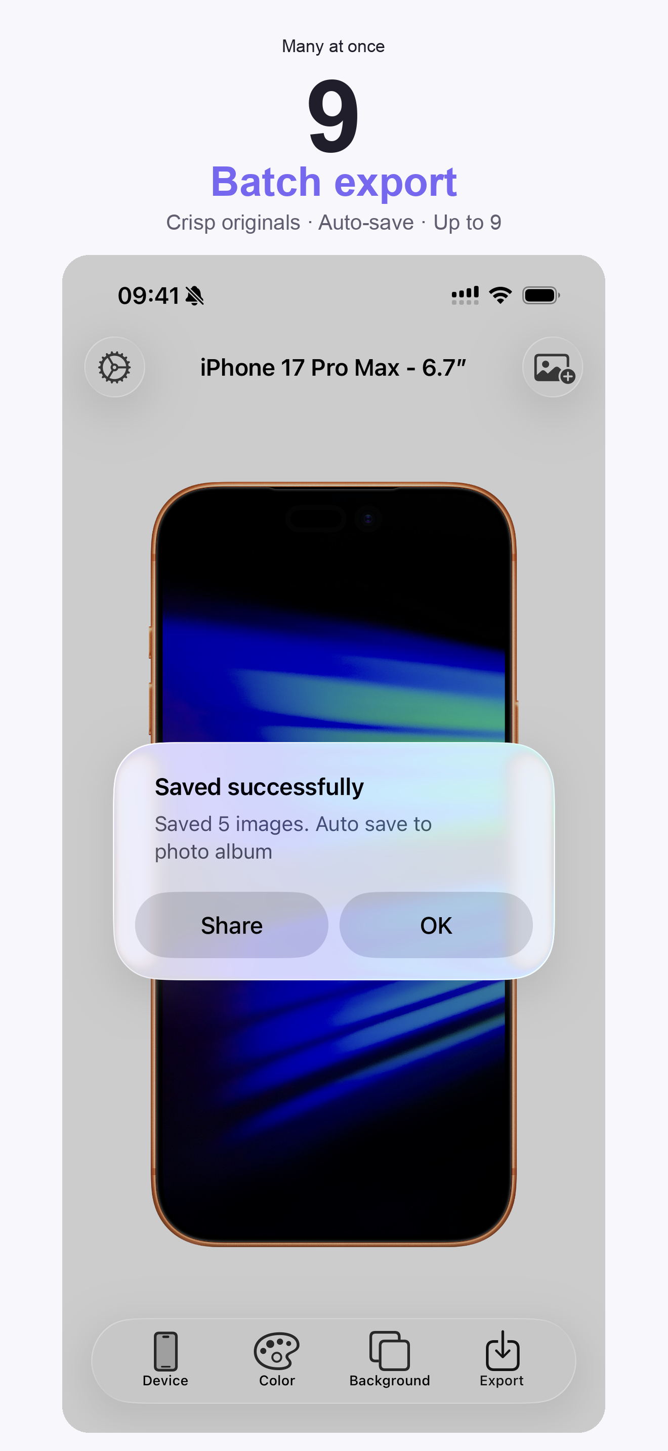Store Screenshot Maker screenshot 5