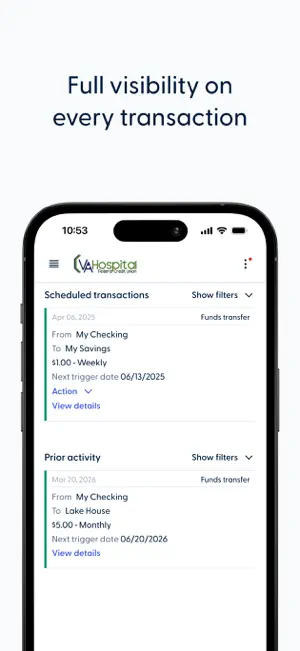 VAHFCU Mobile Banking screenshot 3