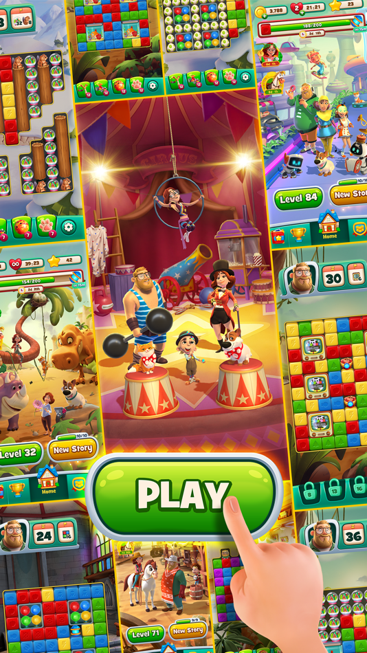 #7. Time Blast: Puzzle Game (iOS) By: Wildlife Studios