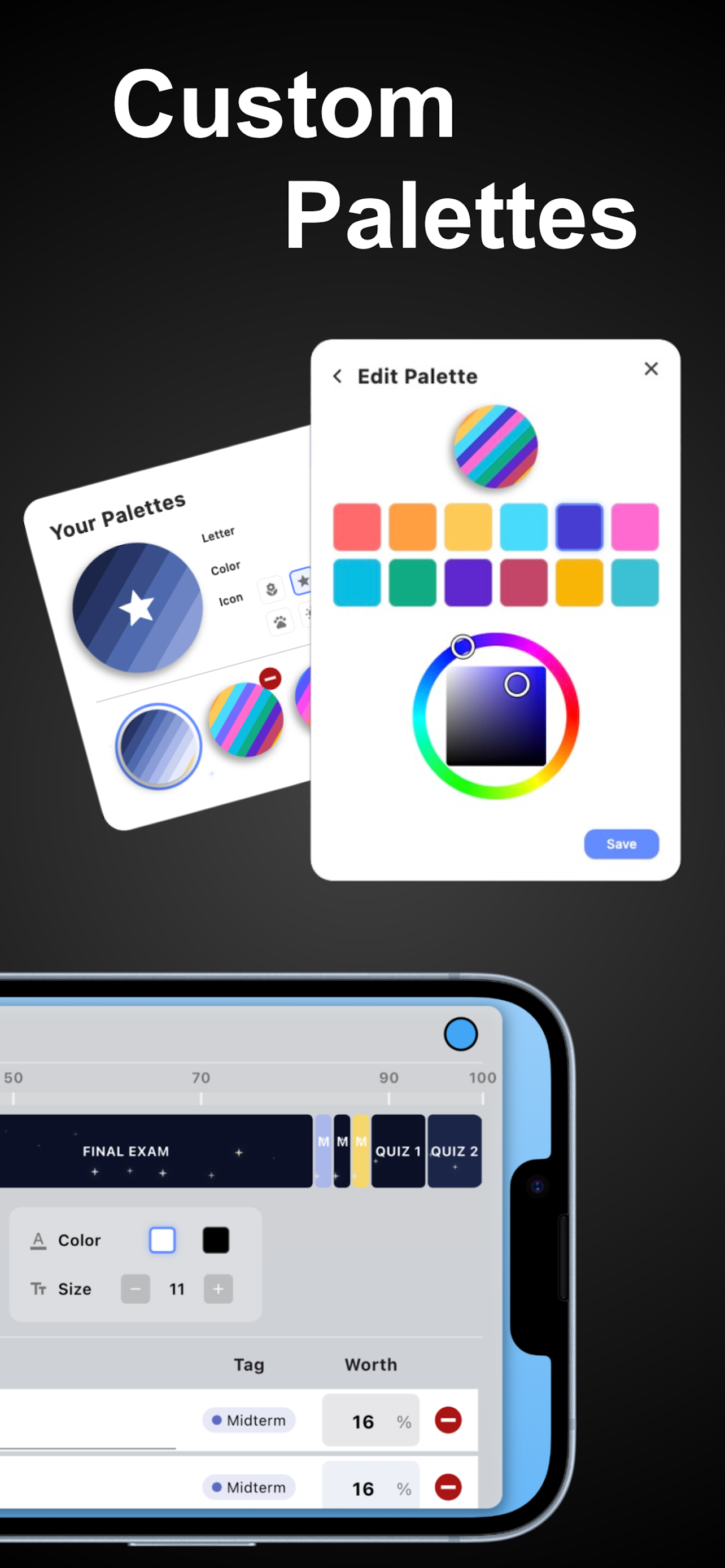 GradePalette screenshot 4