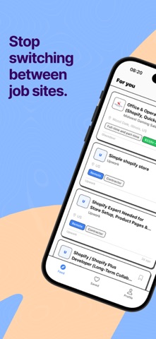 Resumind - Job Finder iPhone screenshot