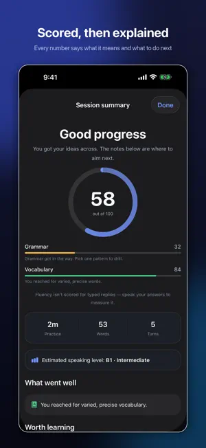English Coach AI Speaking screenshot 4