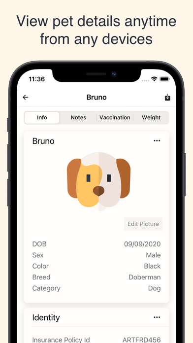 Dog, Cat Tracker - PetNoter Screenshot