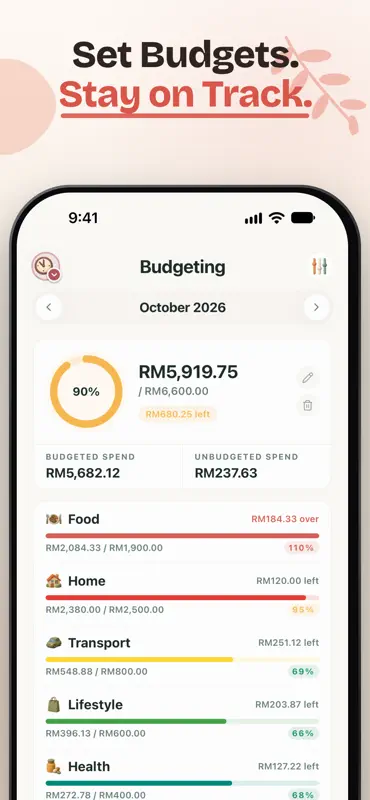 Money2Time: Expense Tracker screenshot 4 of 9