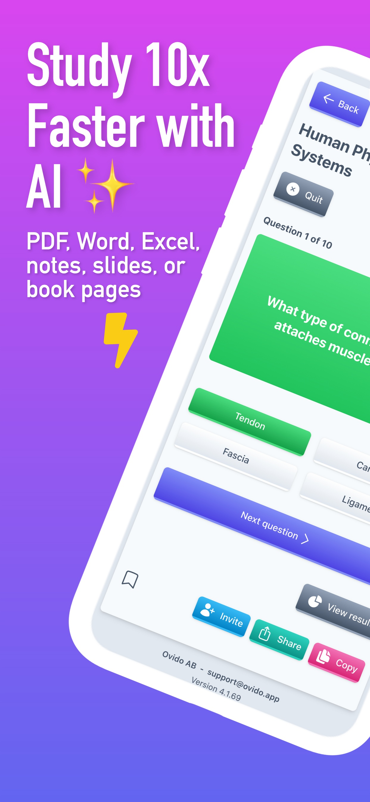 Active Recall: Ovido