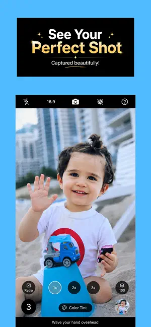 WaveShot AI Hands-Free Camera screenshot 1