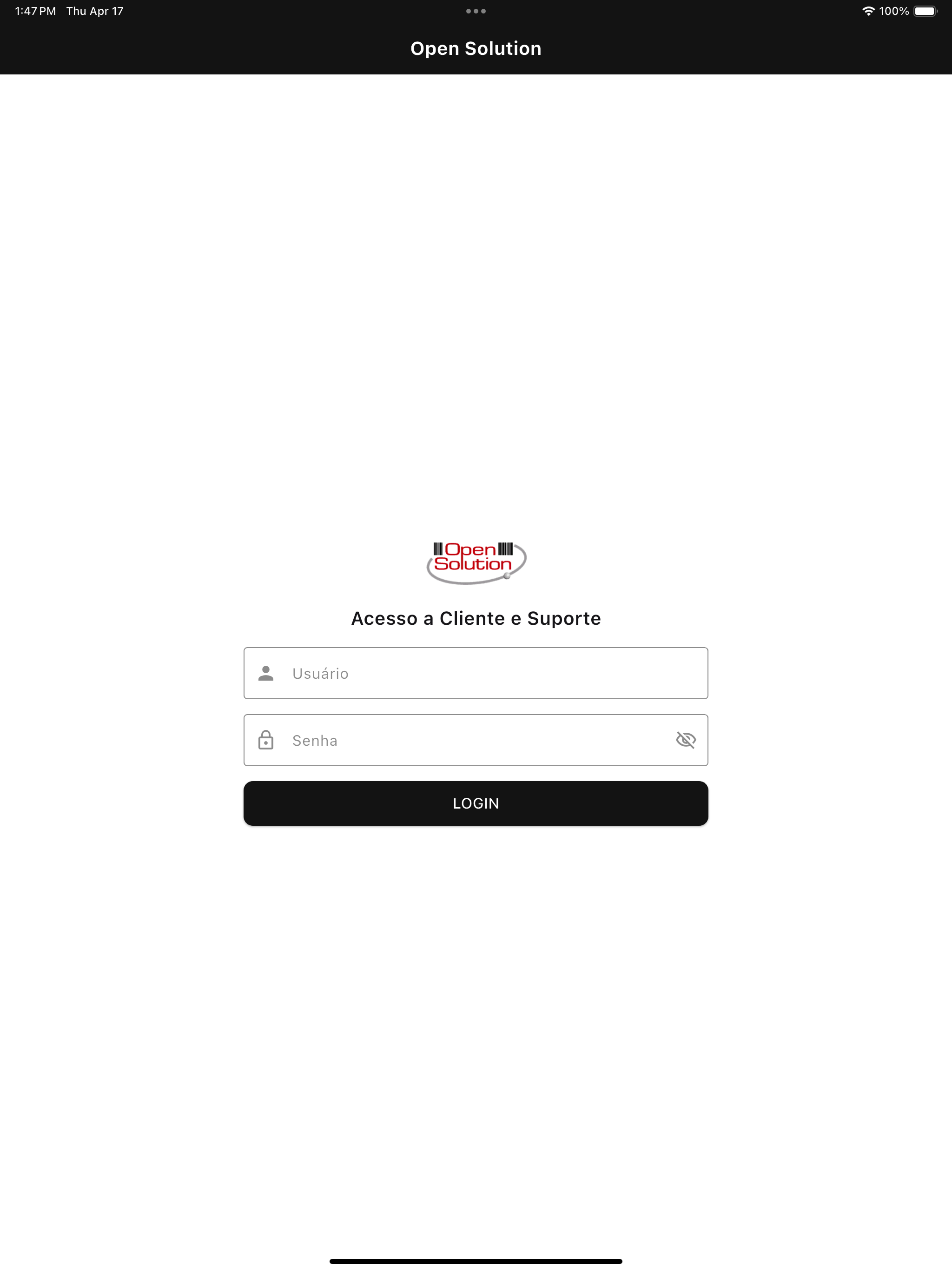 Open Dashboard