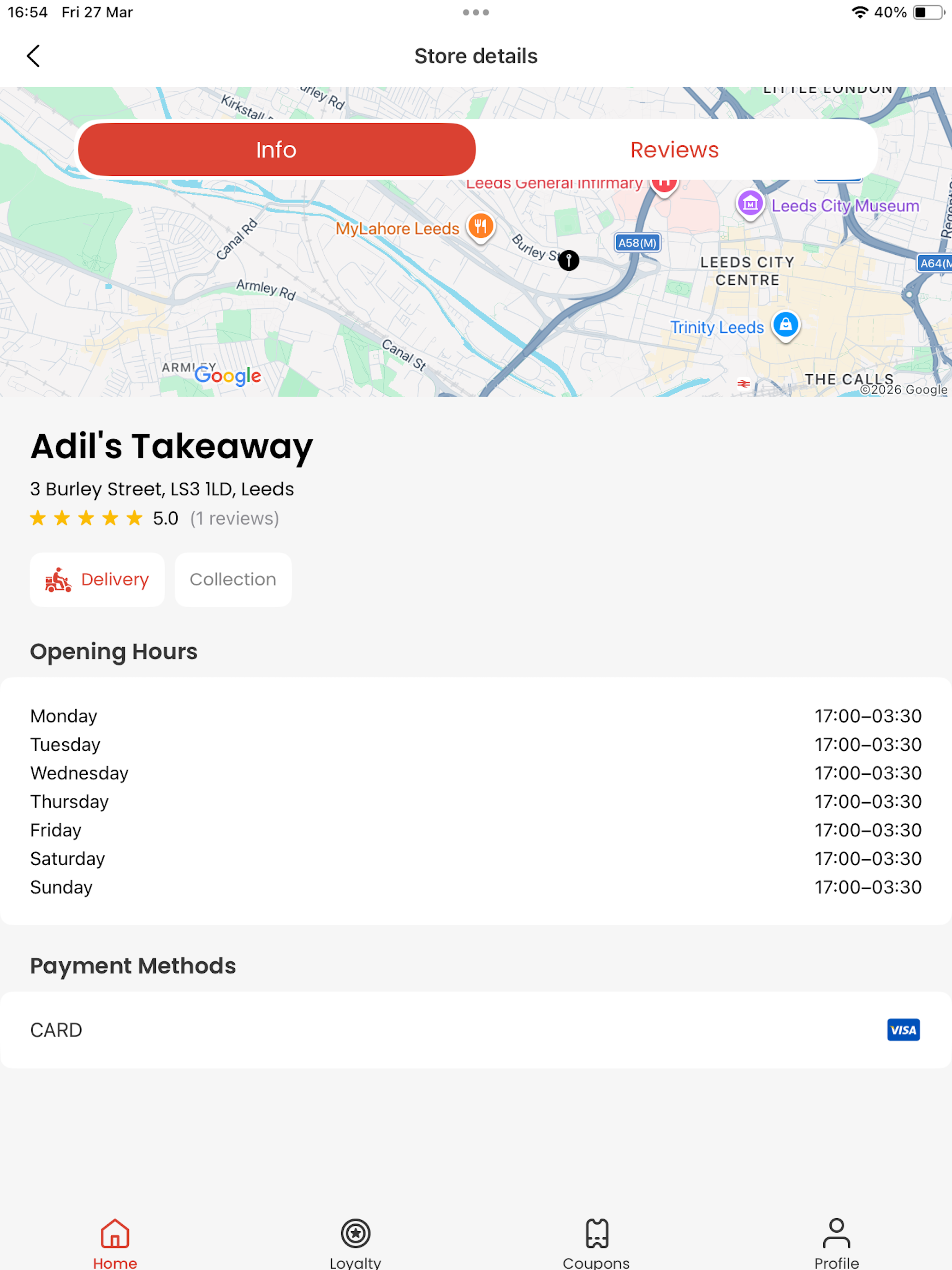 Leeds Delivery: Food & more screenshot 8
