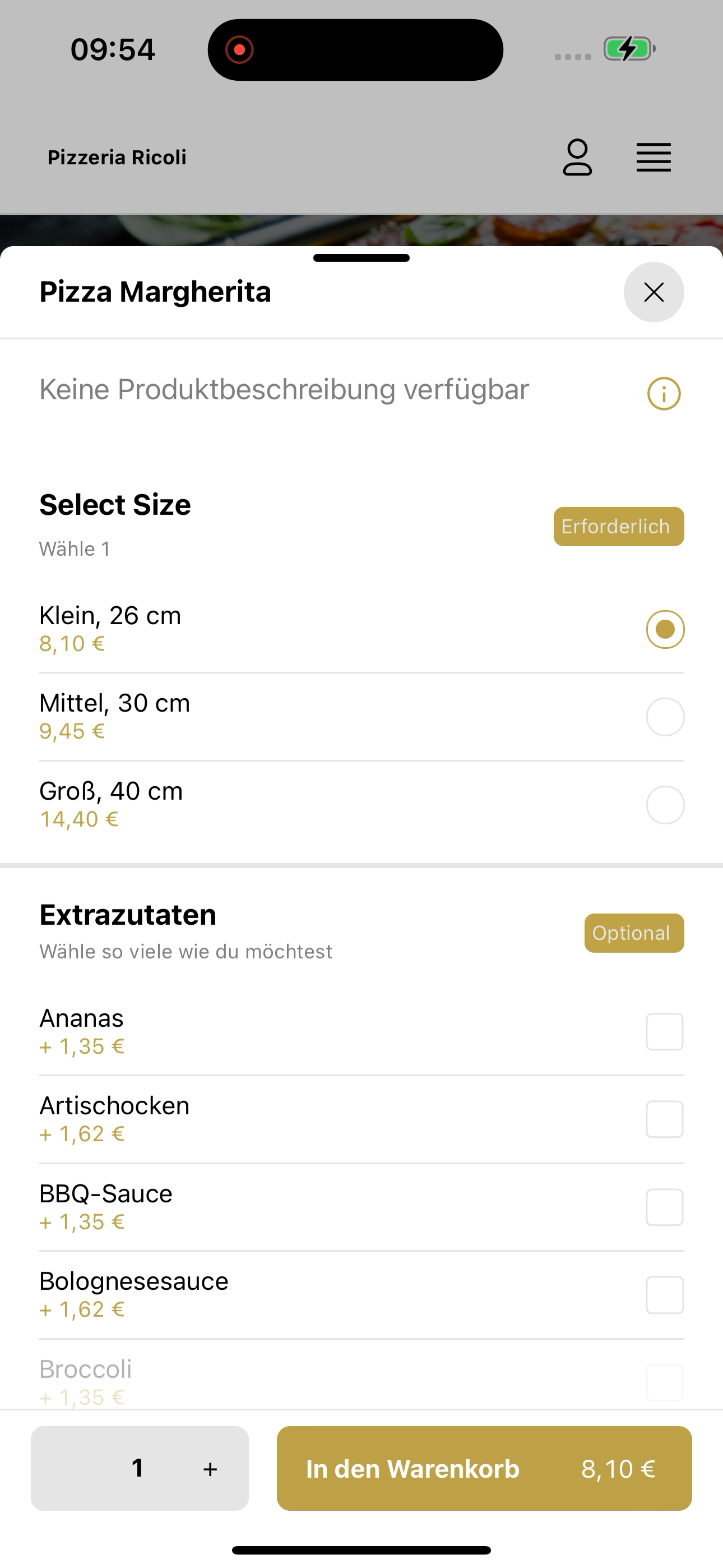 Pizzeria Ricoli screenshot 8