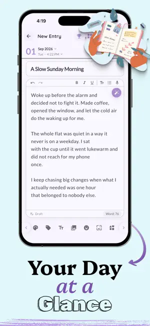 Daily Journal: My Diary, Notes screenshot 4