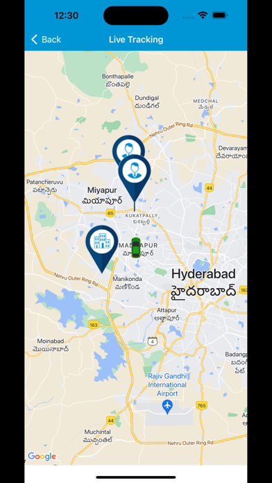 WD Supervisor App Screenshot