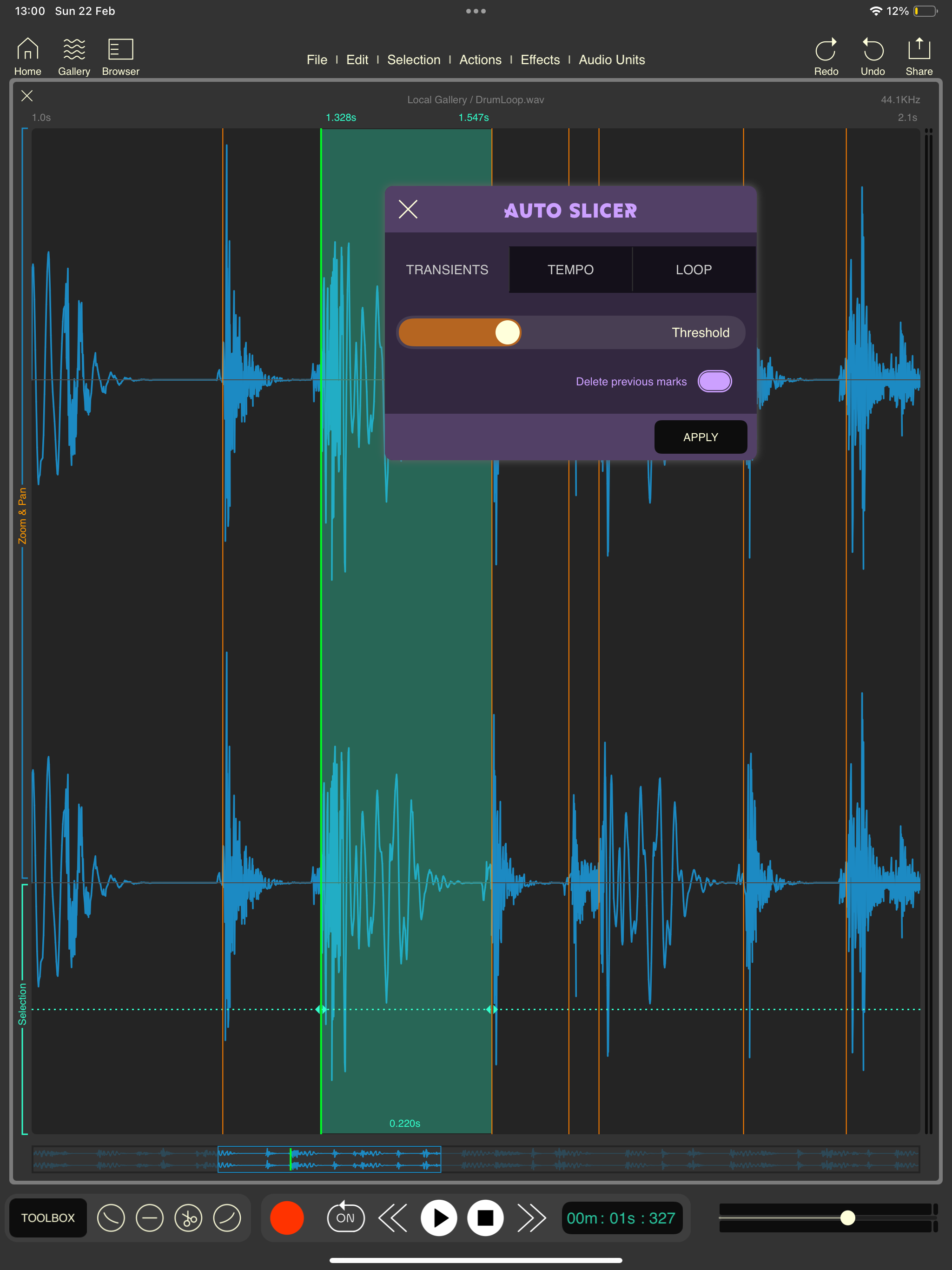 Wavebox Audio Editor