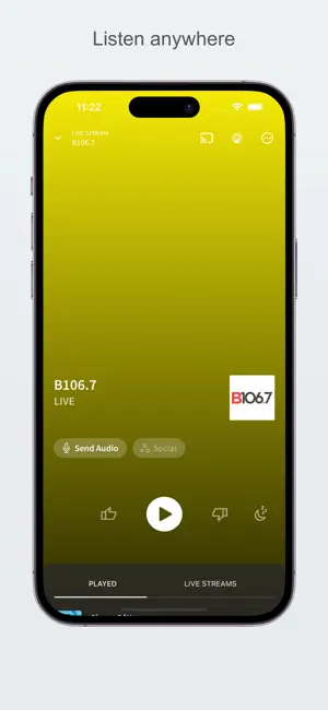 B106.7 screenshot 2