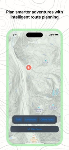 Offline RouteMap 3D screenshot