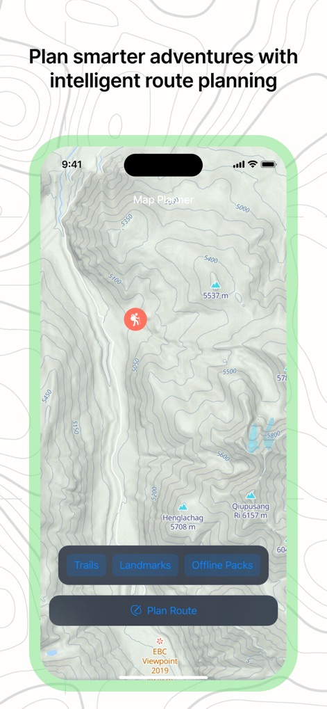 Offline RouteMap 3D - This tool enables smarter adventure planning, displaying intricate topographic contour lines and precise elevation markers for detailed route assessment.
