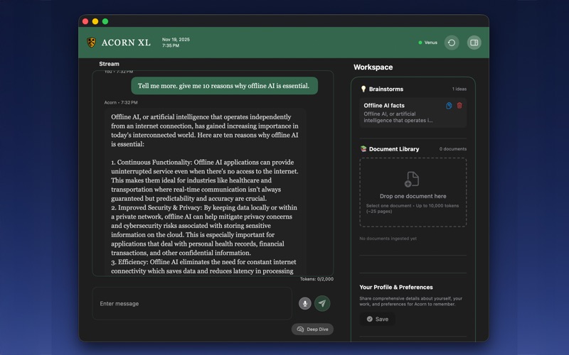 Acorn XL screenshot