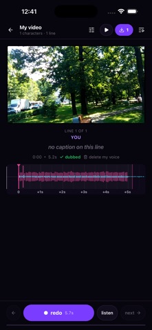 Dubtake Video Dubbing Screenshot 2 of 5