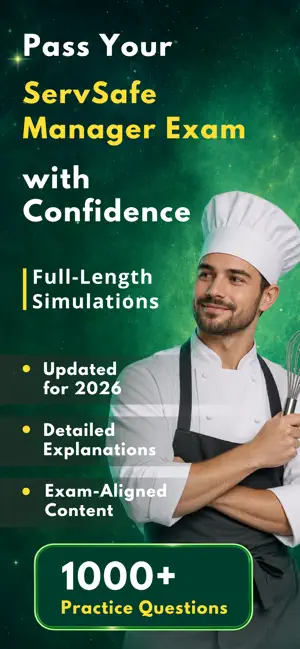 ServSafe Manager Exam Prep screenshot 1