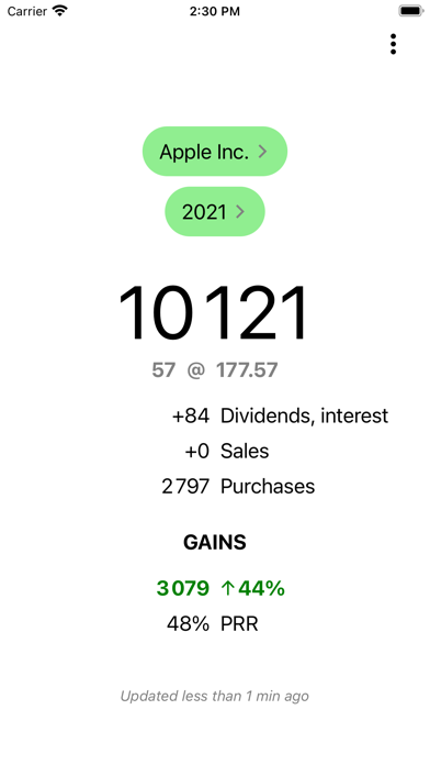 FINARKY – Portfolio Tracker Screenshot