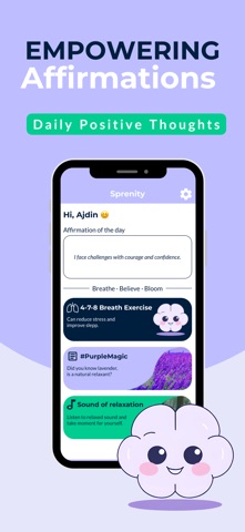 Sprenity: 4-7-8 Breathing Screenshot 5 of 6