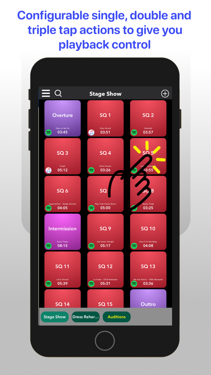 SQ Theatre Sound Cues