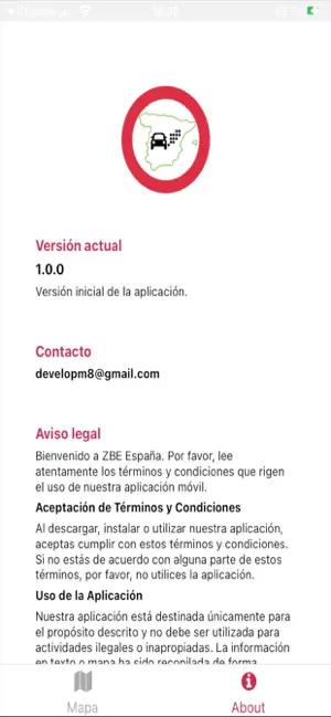 ZBE España screenshot 2