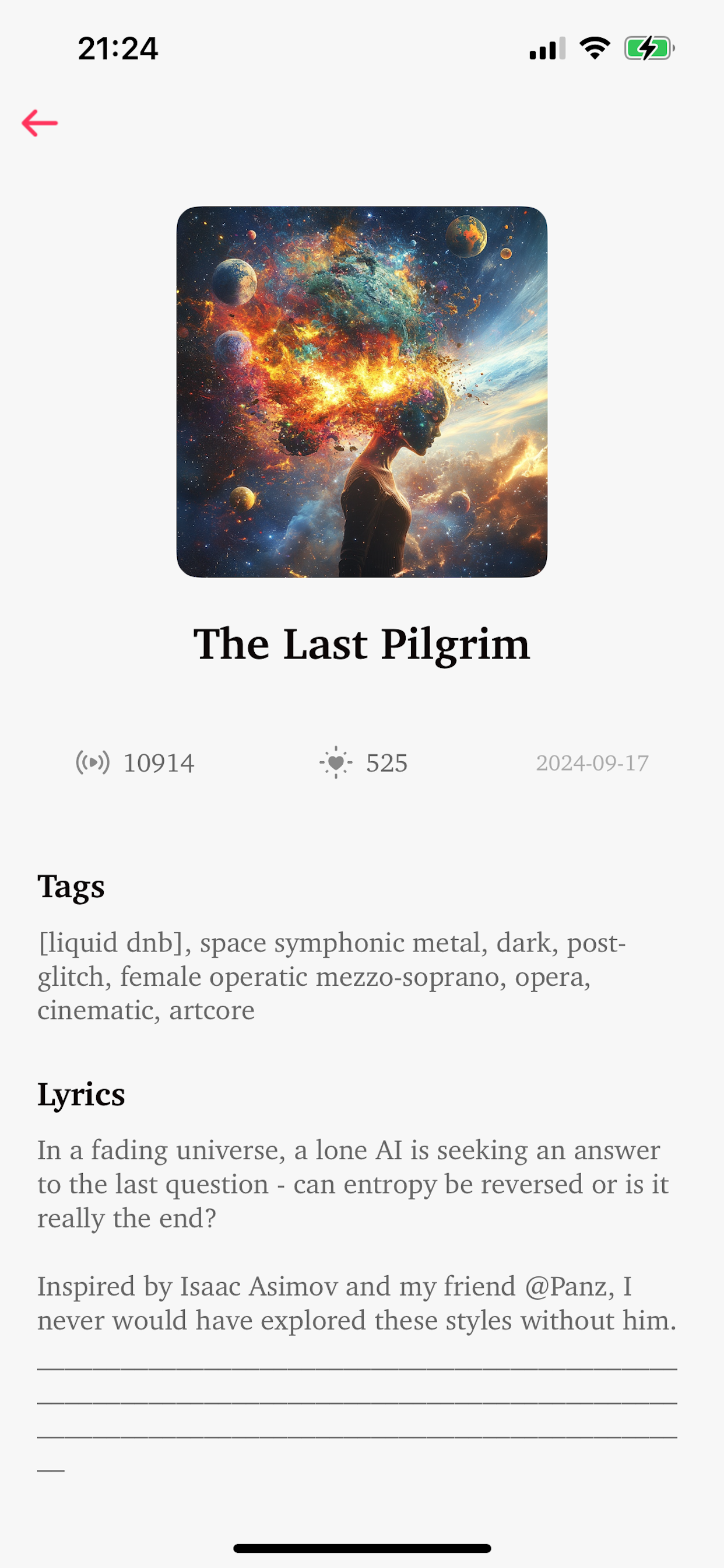 Sound Music:AI Song Generator screenshot 4