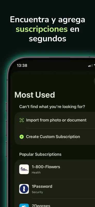 Subscriptions Manager - Subio screenshot 5 of 9