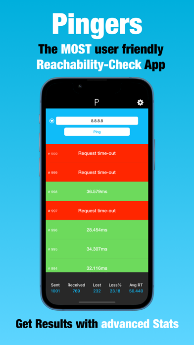 Screenshot #1 pour Pingers - Network Tools