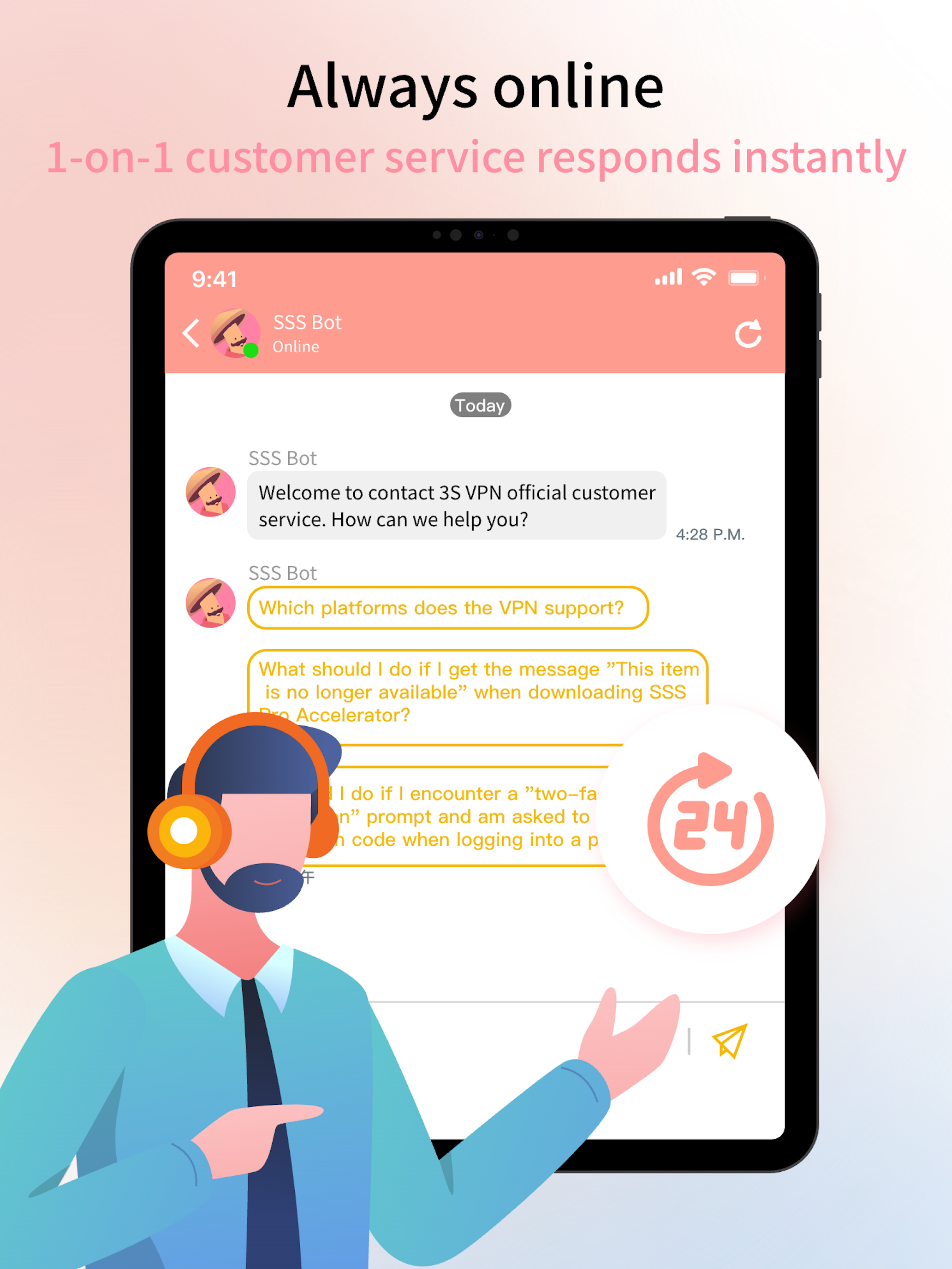 SSS VPN - Safe Speed Stable