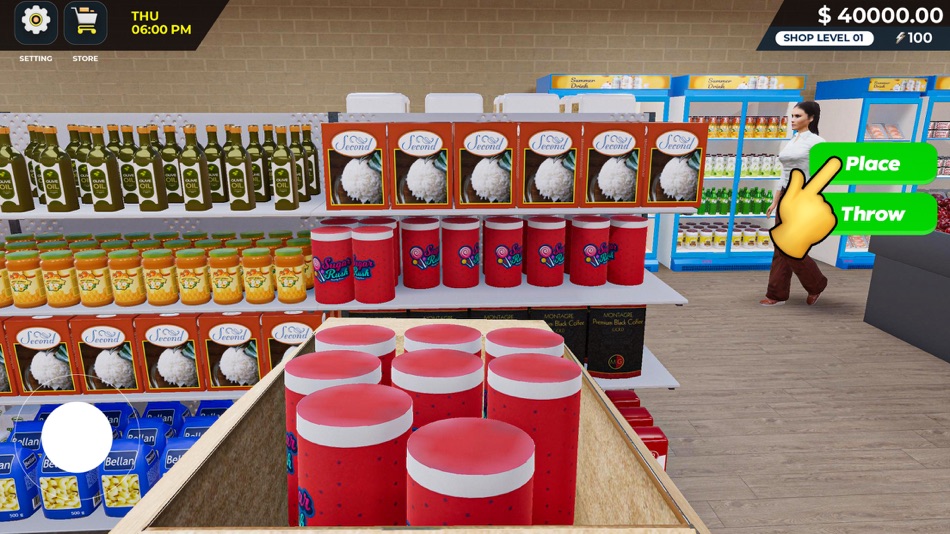 #2. Supermarket Store Manager (iOS) 来自: Mass Gamez