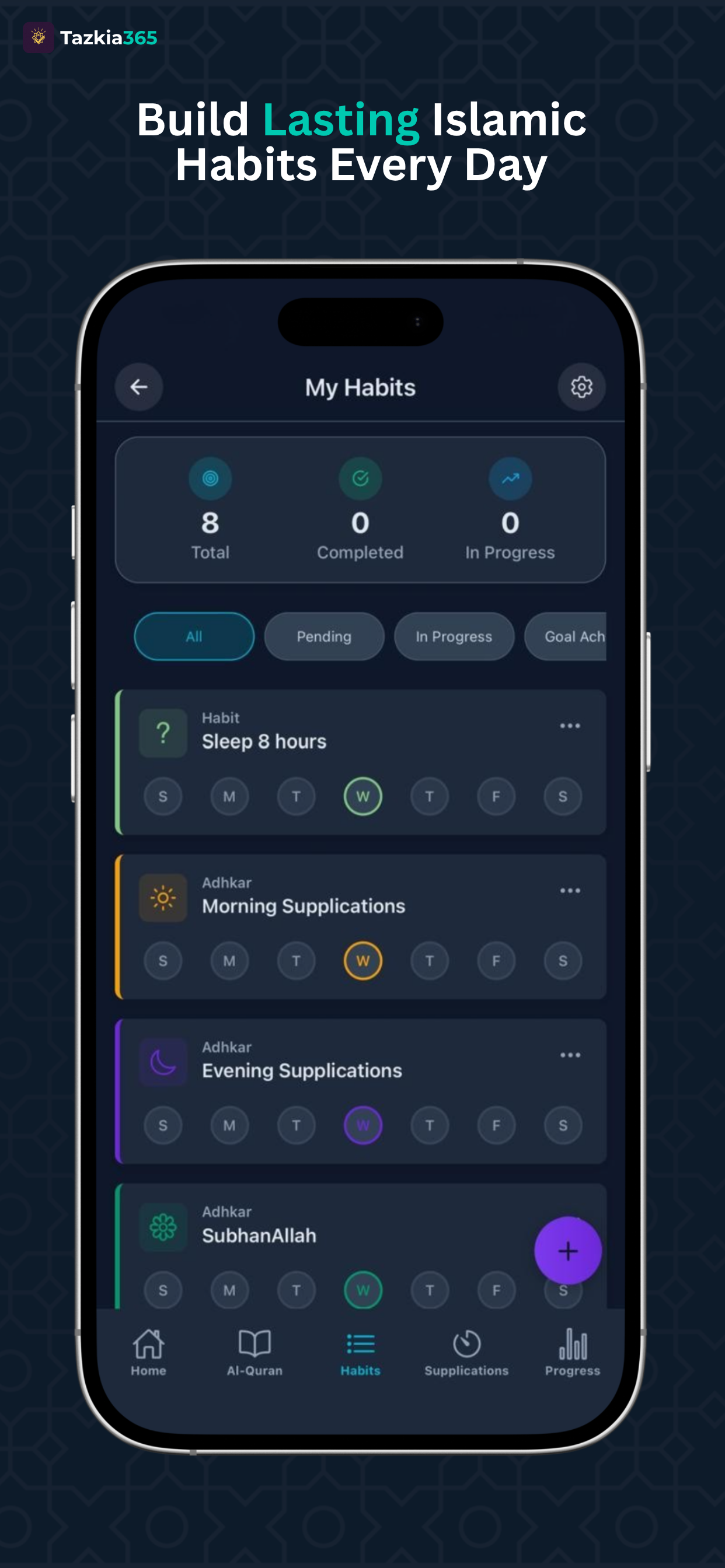 Tazkia365: Daily Muslim Habits screenshot 4