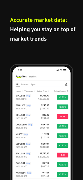 DCEX-Crypto Futures Screenshot 4 of 5