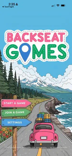 Backseat Games (road trip fun) screenshot 1