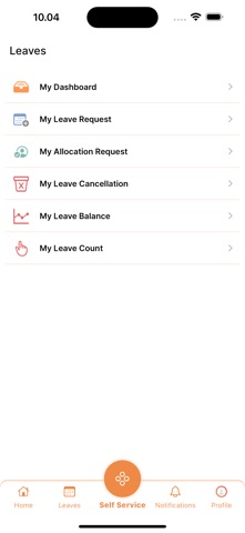 IEG HRIS KIOSK screenshot