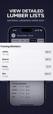 Decks Builder: Deck Plans Screenshot 4 of 8