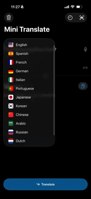 迷你翻译 - 离线 截图