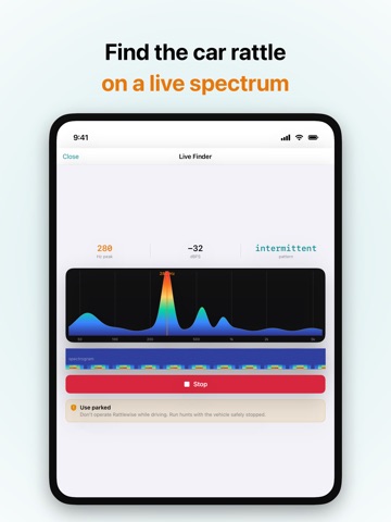 Rattlewise: Noise Finder iPad screenshot
