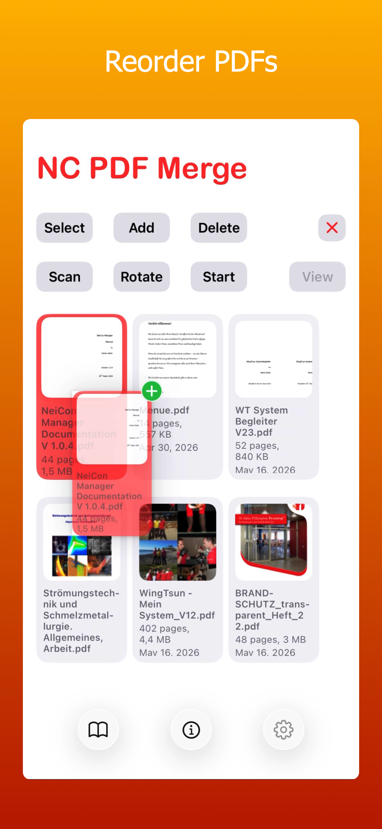 NC PDF Merge screenshot 4