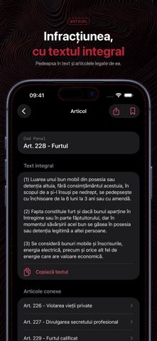eLex Codul Penal / Procedura screenshot