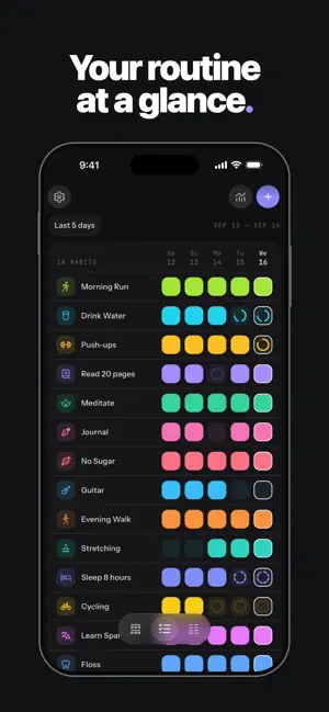 Habit Tracker - HabitKit screenshot 3