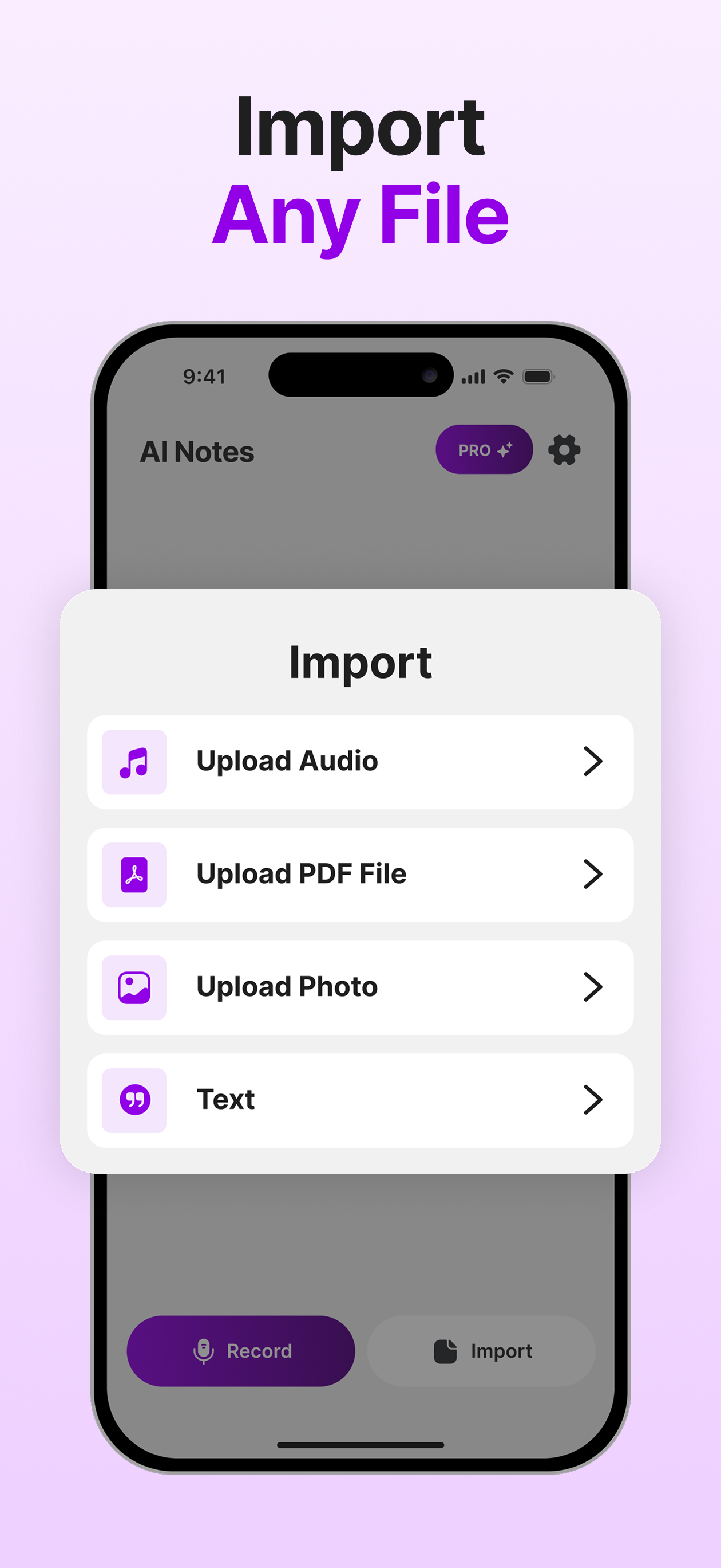 Notetaking & Audio Transcriber screenshot 5