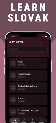 Learn Slovak - Lentil Screenshot 1 of 5
