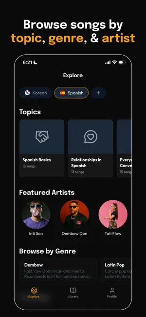 Langbeats screenshot 2